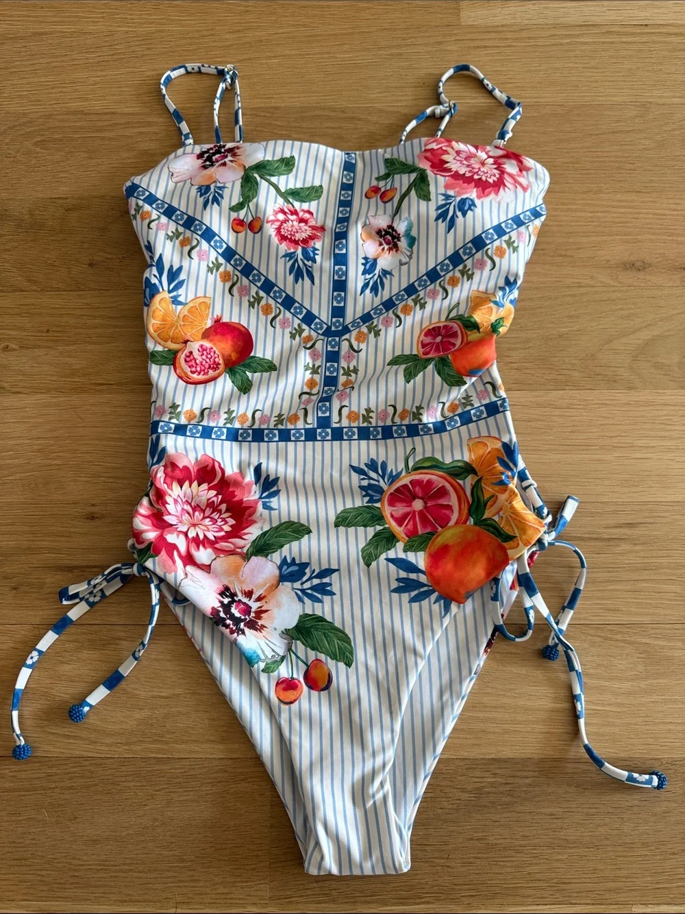 Agua Bendita Posh One-Piece Swimsuit Small NWT $210